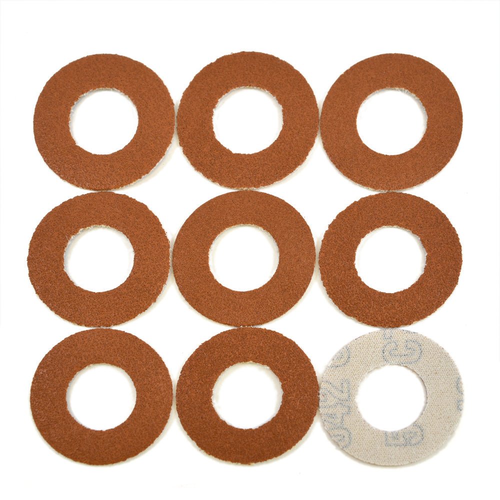 60 Grit Hook and Loop Sanding Disks for Micro - Make 3D Sander, 9 Pieces - Micro - Mark Tool Accessories
