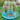 68" Kids Sprinkler Pad, Toddler Outdoor Water Mat Toys, Splash Pad with Wading Pool