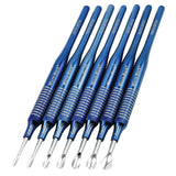 7 PC. “Premier Elite” U-Gouge Chisel Set, Titanium-Plated