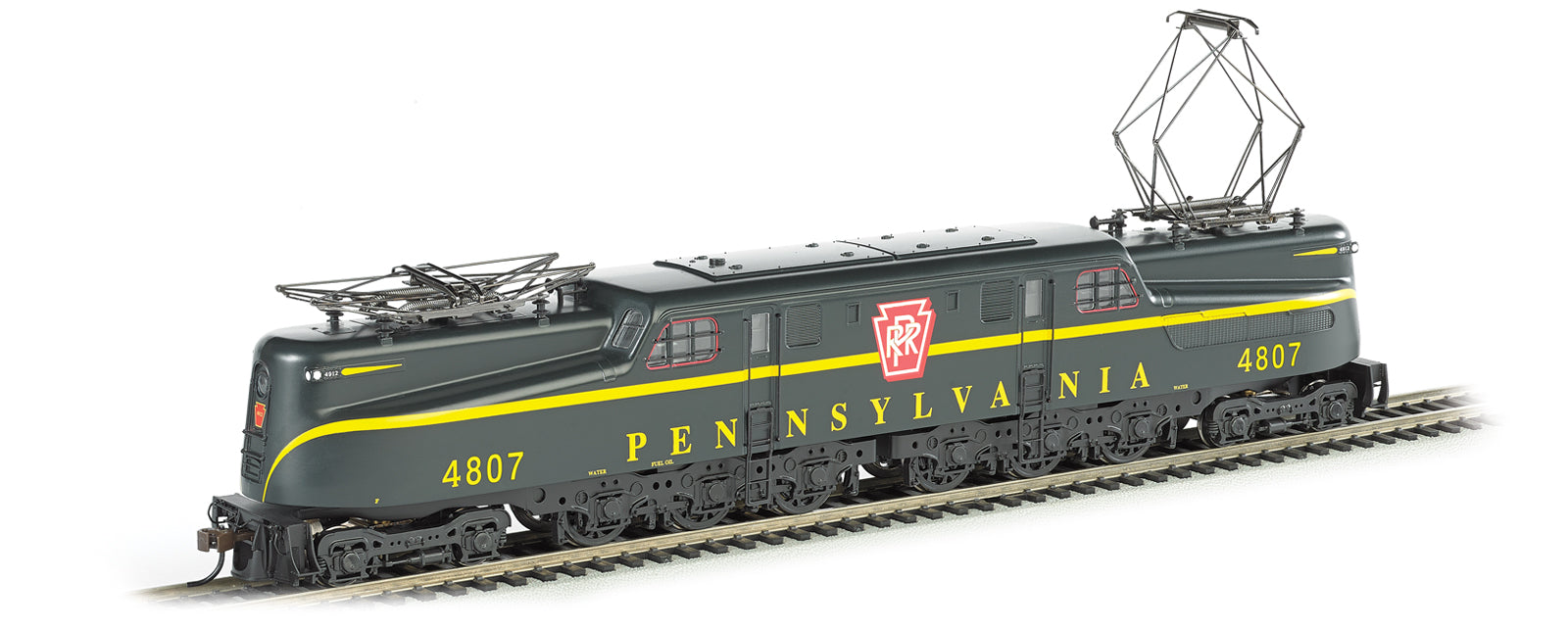 Bachman GG-1 Locomotive - PRR #4807 (Brunswick Green Single Stripe), N Scale