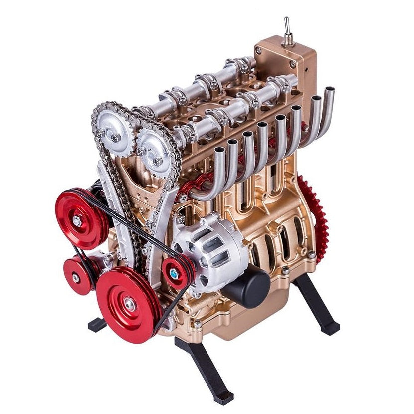 Teching™ 4 Cylinder Engine Metal Model Kit