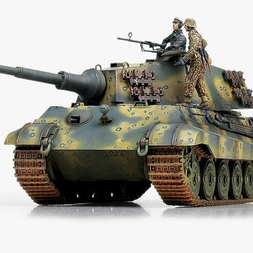 Academy German King Tiger "Last Production" Plastic Model Kit, 1/35 Scale - Micro - Mark Scale Model Kits