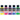 Acrylicos Vallejo Fluorescent Colors Premium Model Paint Set, 2 fl. oz. bottles, 5 Colors