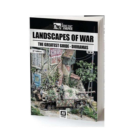 Acrylicos Vallejo Landscapes of War Vol. 3 Book