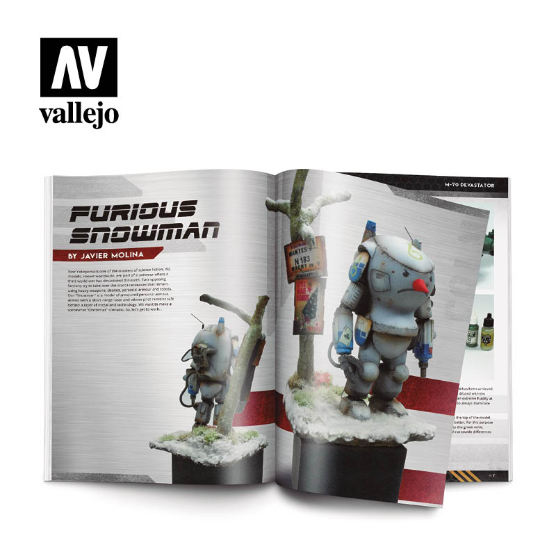 Acrylicos Vallejo Mechanic Realms Book