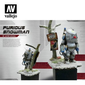 Acrylicos Vallejo Mechanic Realms - Painting Sci - Fi and Fantasy Models Book