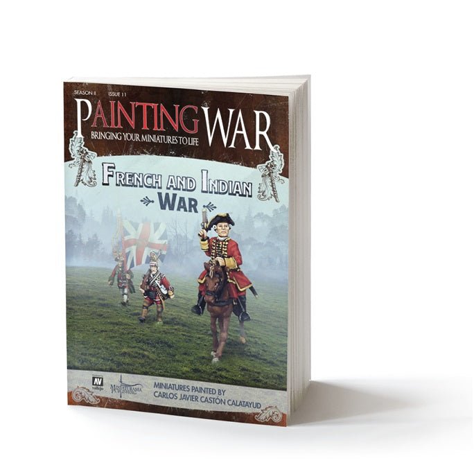 Acrylicos Vallejo Painting War: French and Indian War Book