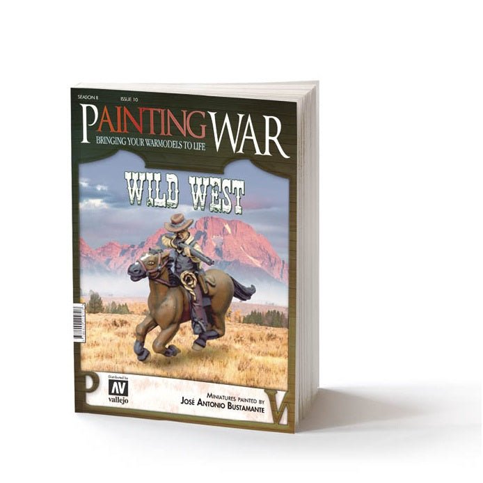 Acrylicos Vallejo Painting War: Wild West Book