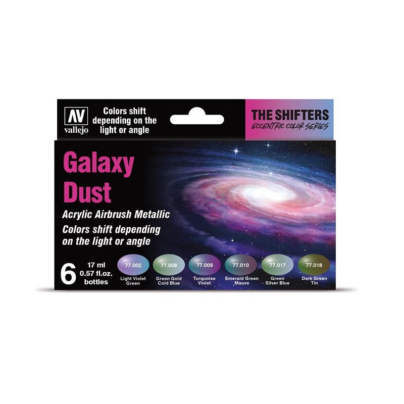 Acrylicos Vallejo, The Shifters Galaxy Dust, Airbrush Acrylic Paint - Micro - Mark Acrylic Paint