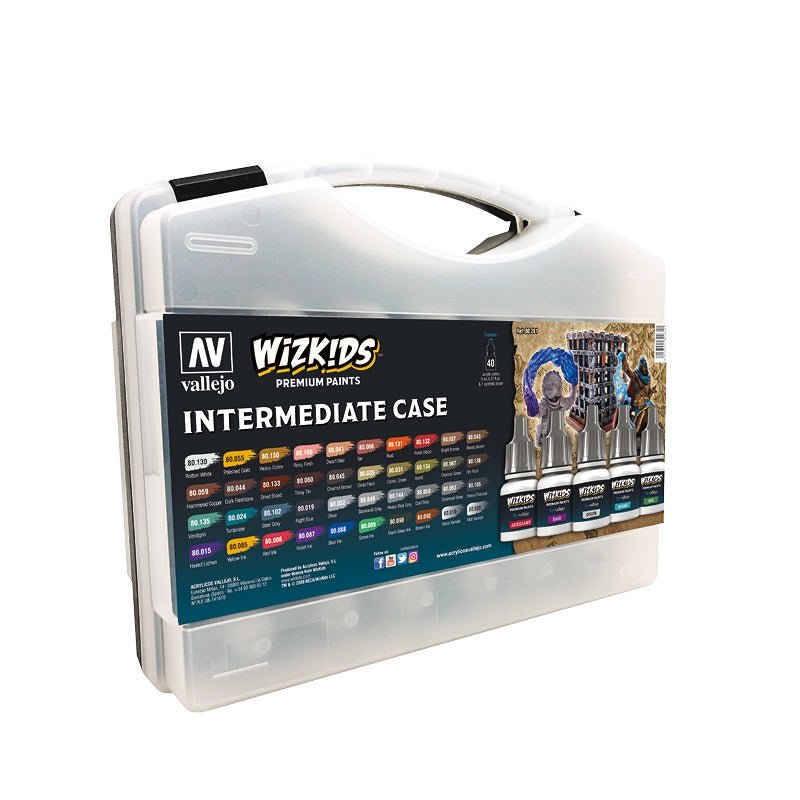 Acrylicos Vallejo WizKids Premium Paints Intermediate Case