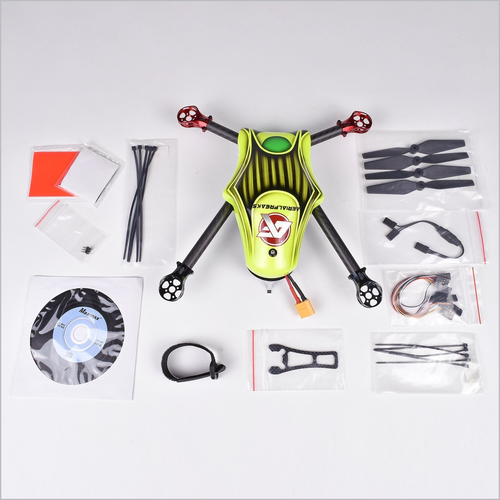 AerialFreaks Hyper 280 3D Quadcopter, Kit Only - Micro - Mark Remote Control Robots