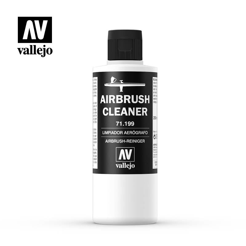 Airbrush Cleaner for Water - Base Paints, 400ml (13.5 liquid oz) Acrylicos Vallejo