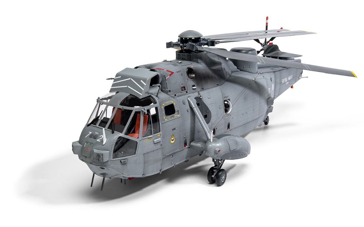 Airfix® Westland Sea King HAS.1/HAS.5/HU.5 Helicopter Plastic Model Kit, 1/48 Scale - Micro - Mark Scale Model Kits