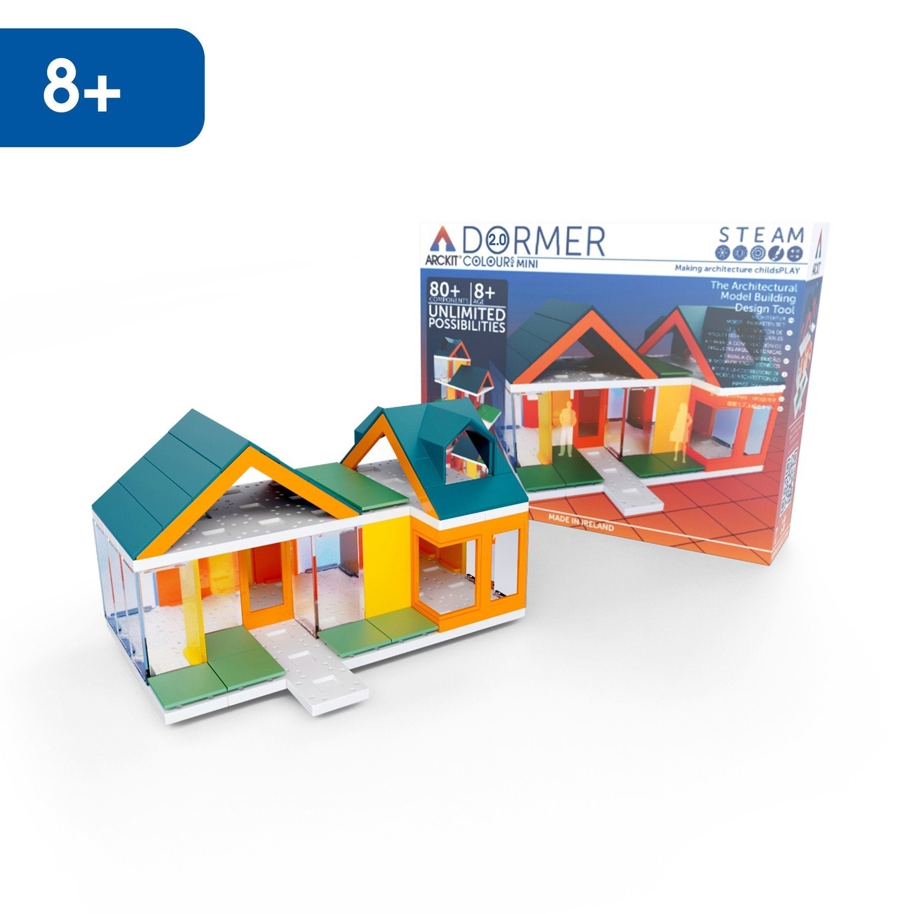 Arckit® Go Colours 2.0 Kids Architect Scale Model Building Kit - Micro - Mark Scale Model Kits