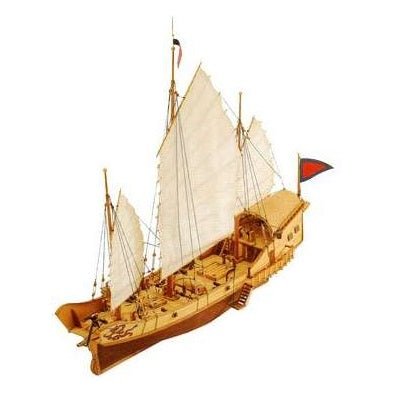 Artesania Latina 'Red Dragon' Chinese Junk - Wooden Ship Kit - 1/60 Scale - Micro - Mark Scale Model Kits