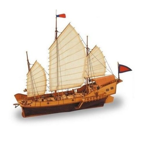 Artesania Latina 'Red Dragon' Chinese Junk - Wooden Ship Kit - 1/60 Scale - Micro - Mark Scale Model Kits