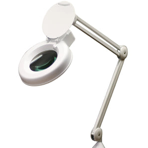 Articulated LED Lamp with Magnifier