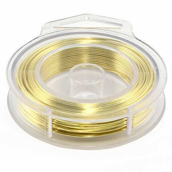 Artistic Wire, 20 ga, Non-Tarnish Yellow Brass Yellow Brass