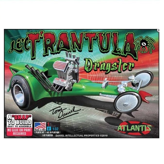 Atlantis® Lil T'rantula Show Rod by Tom Daniel Snap Kit, 1/32 Scale - Micro - Mark Scale Model Kits
