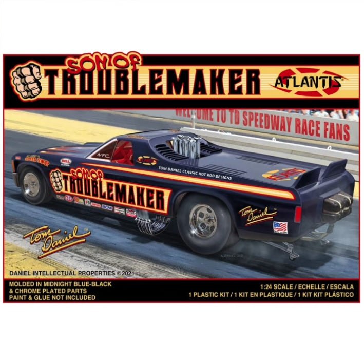 Atlantis® Tom Daniel "Son of Troublemaker" Plastic Model Kit, 1/24 Scale