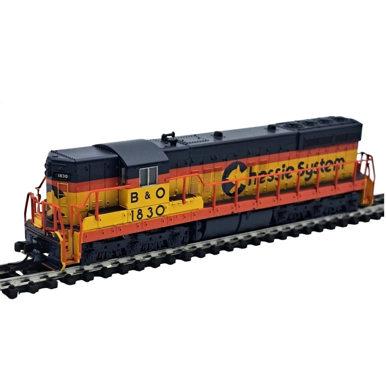 Atlas Classic® Silver Sound Ready SD - 7/9 Locomotive - Baltimore & Ohio (Chessie System) 1830, N Scale - Micro - Mark Locomotives