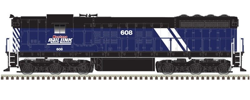 Atlas Classic® Silver Sound Ready SD - 7/9 Locomotive - Montana Rail Link 603, N Scale - Micro - Mark Locomotives