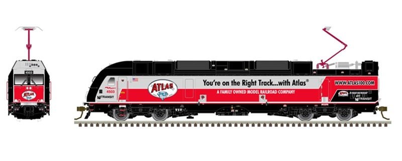 Atlas Master® ALP - 45DP NJ Transit/Atlas 100th Anniversary #4503 ‚Gold‚ Locomotive, HO Scale - Pre - Order