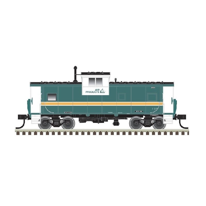 Atlas Master® Extended Vision Caboose - Air Products & Chemicals #202,  N Scale