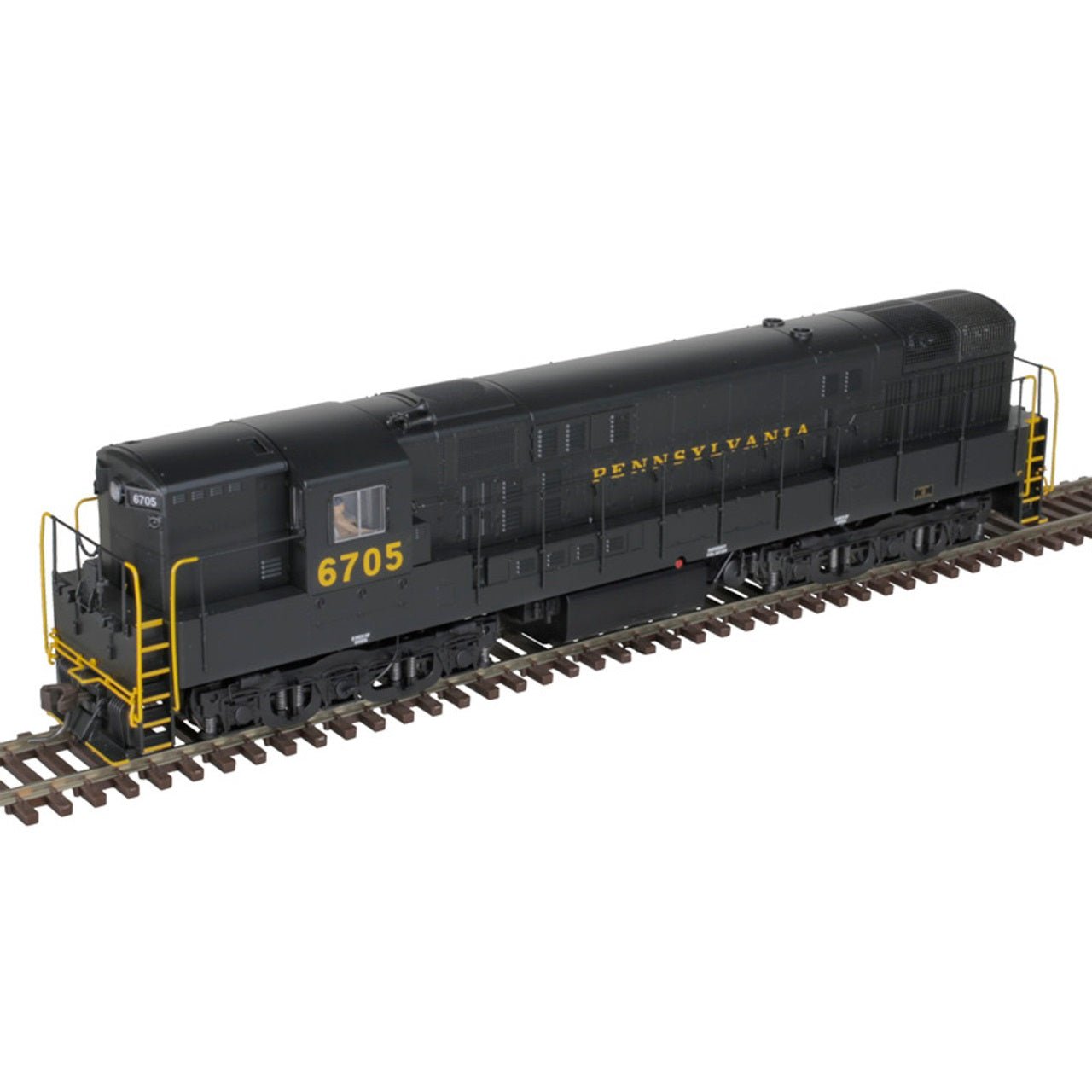 Atlas Master FM Train Master Locomotive - Pennsylvania #6707, HO Scale - Micro - Mark Locomotives