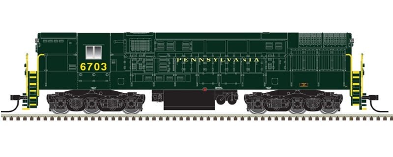 Atlas Master FM Train Master Locomotive - Pennsylvania #6707, HO Scale