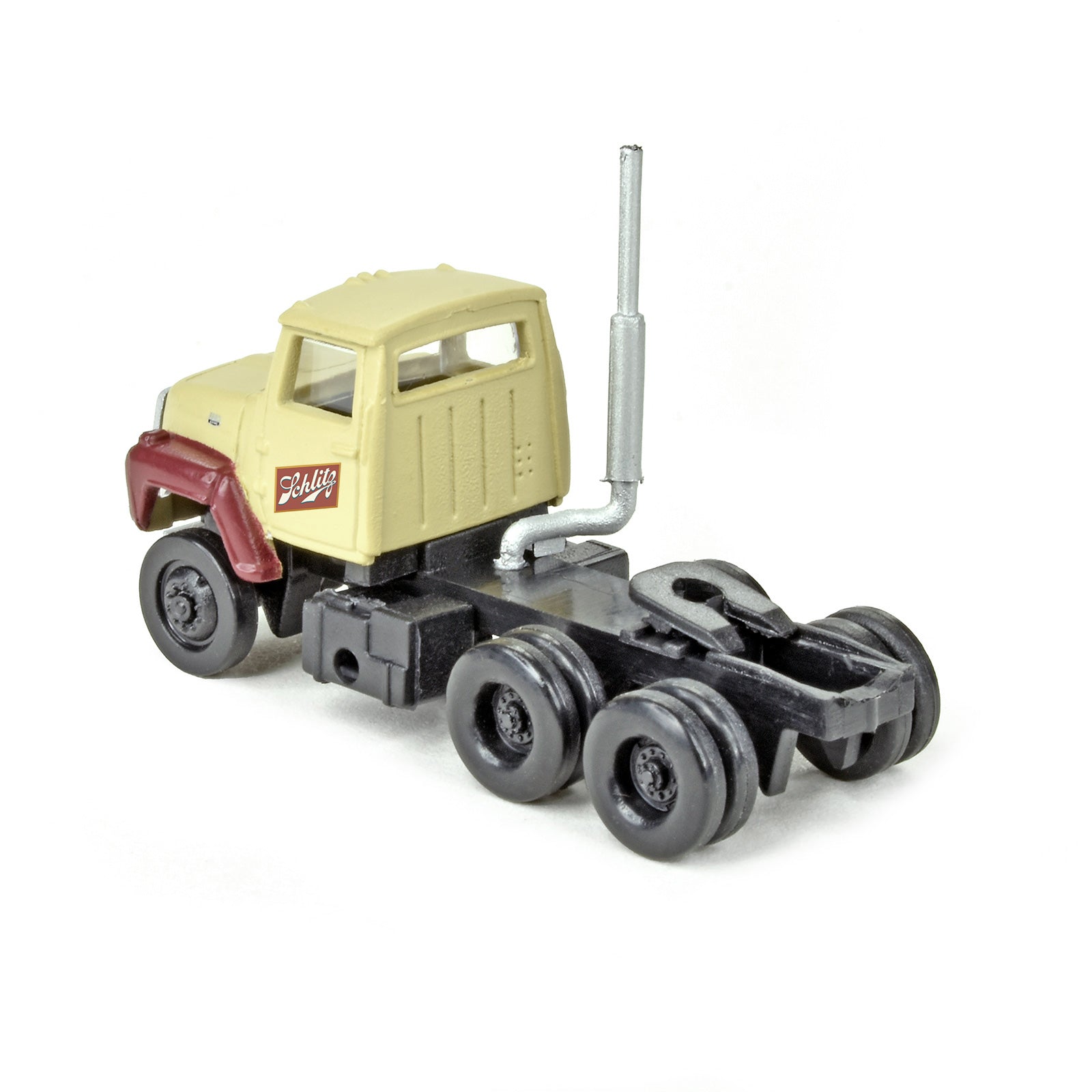 Atlas Master Ford LNT 9000 Tractor Cab - Schlitz Brewing Company, N Scale - Micro - Mark Scenery