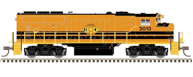 Atlas Master® "Gold Model" GP40 - 2W Huron Central #3013 Locomotive, N Scale