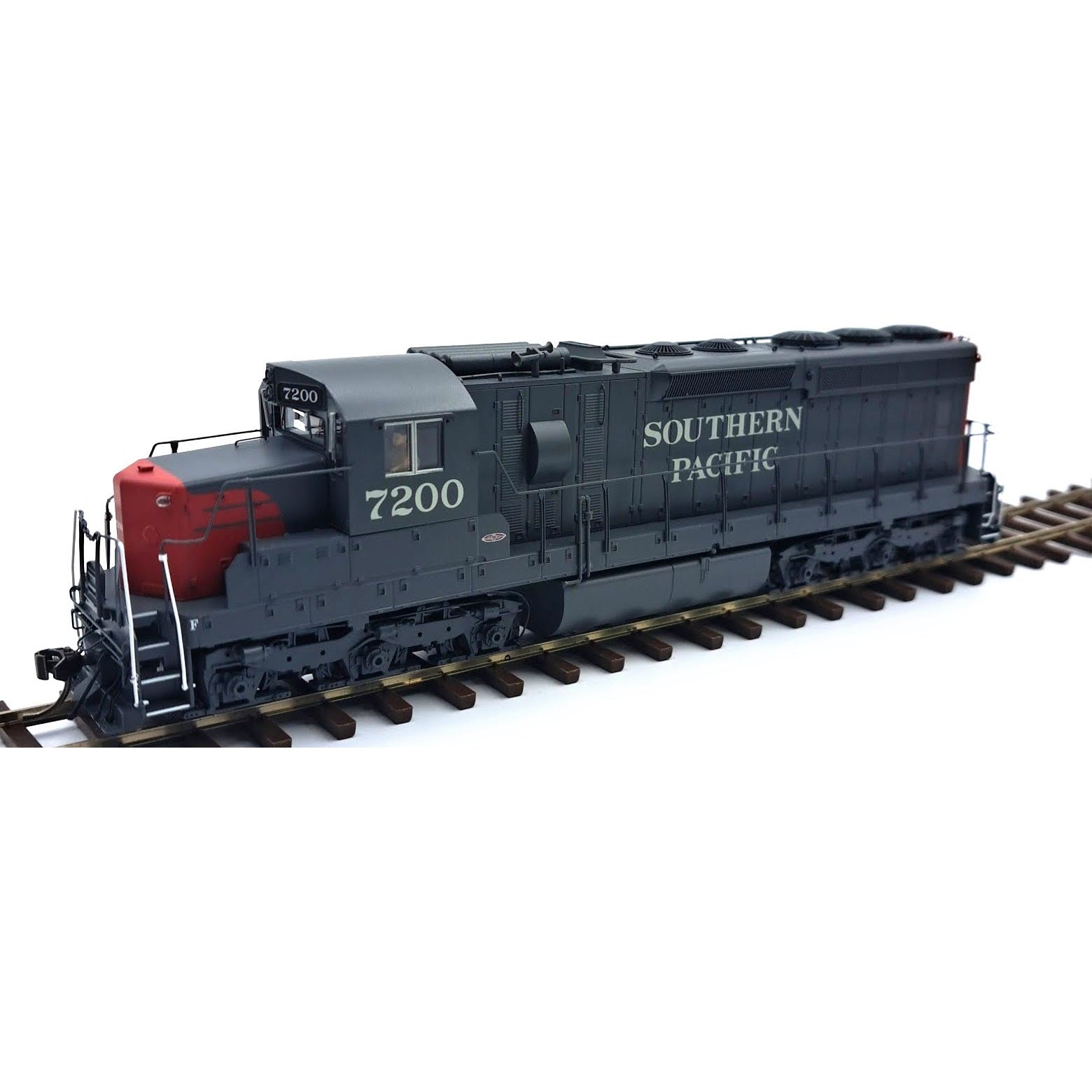 Atlas Master® "Silver Model" SD - 24 Low Nose Southern Pacific Locomotive #7200, HO Scale - Micro - Mark Locomotives