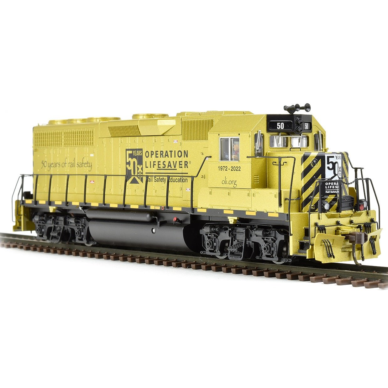 Atlas® Operation Lifesaver® 50th Anniversary GP40 Locomotive GOLD SERIES, N Scale