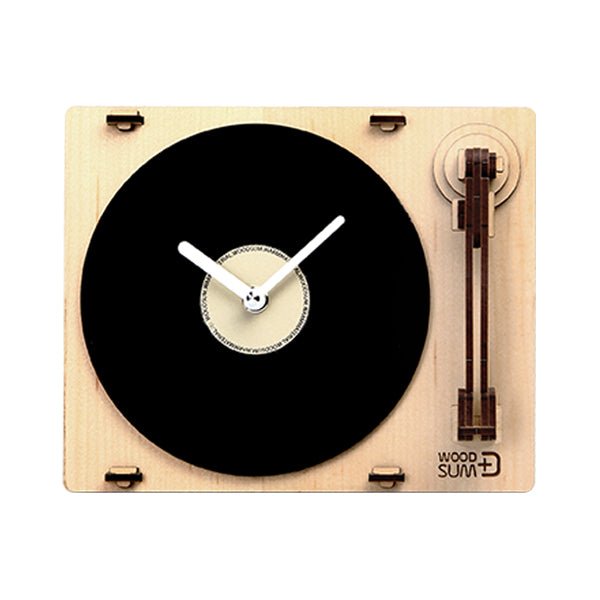 Augustree Turntable Clock Wooden Model Kit