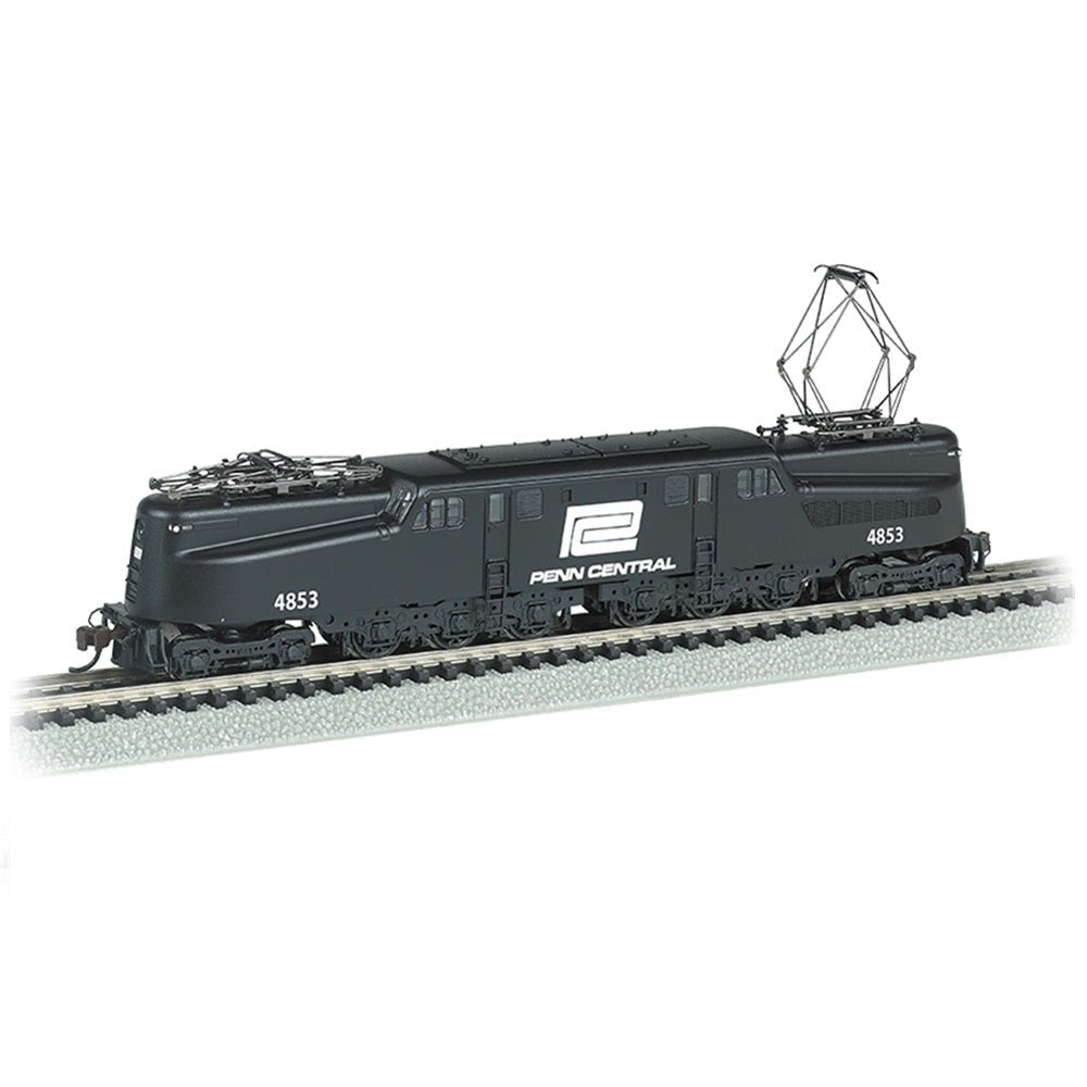 Bachman GG - 1 Locomotive - Penn Central #4855 (Black & White), N Scale - Micro - Mark Locomotives