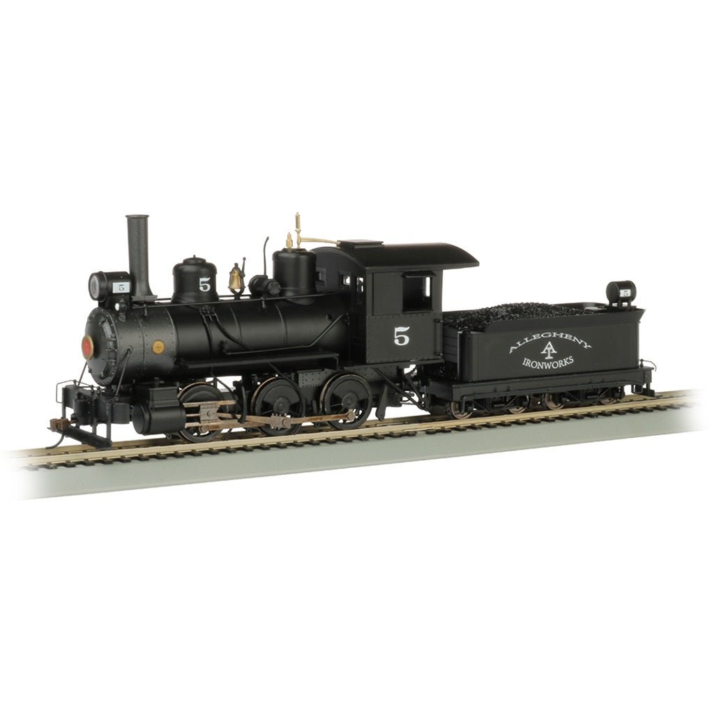 Bachmann 0 - 6 - 0 Steam Locomotive, Allegheny Iron Works #5, On30 Scale
