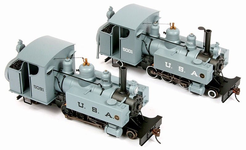 Bachmann Baldwin Class 10 Trench Steam Engine USA #5091, On30 Scale - Micro - Mark Locomotives