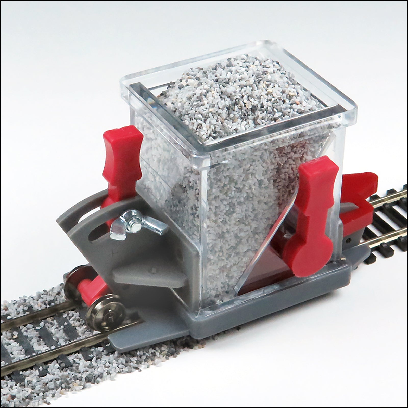 Bachmann by Proses Ballast Spreader with Shutoff and Height Adjustment, HO Scale - Micro - Mark Scenery
