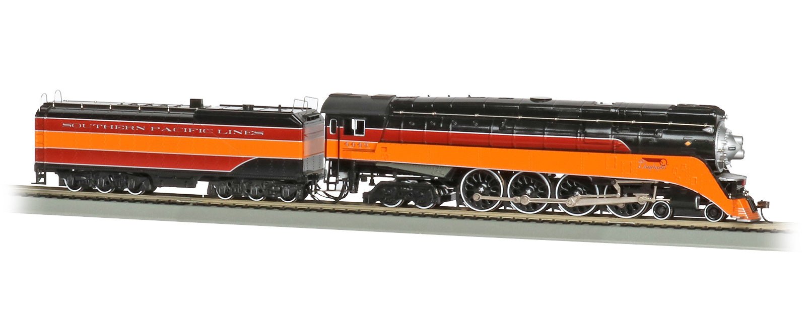 Bachmann GS4 4 - 8 - 4, Southern Pacific Daylight #4449 Railfan, Sound Value, HO Scale - Micro - Mark Locomotives