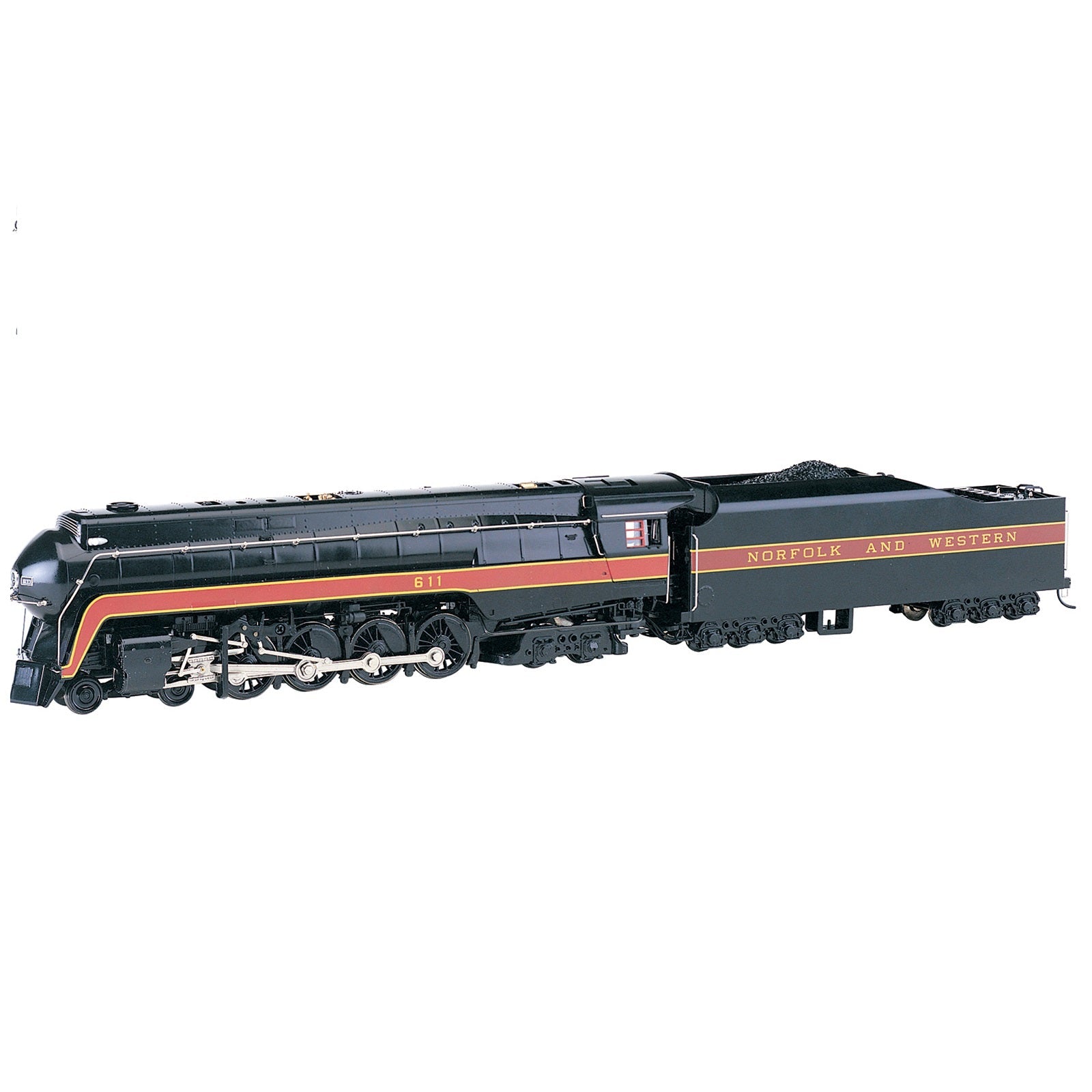 Bachmann HO Class J 4 - 8 - 4 & Tender Locomotive, Norfolk & Western, No. 613, Sound Value
