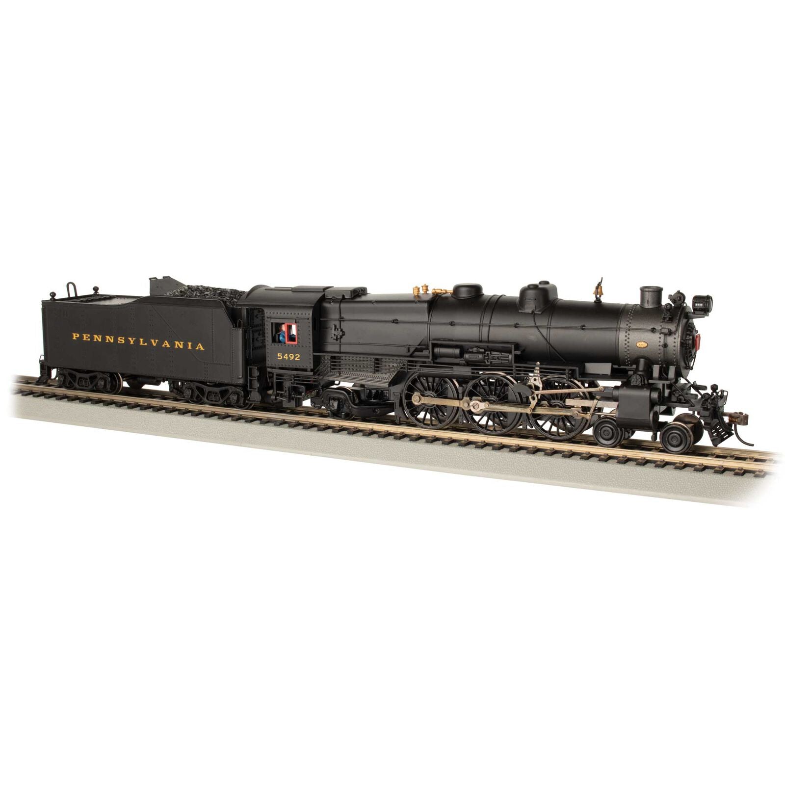 Bachmann K4 4 - 6 - 2 "Pacific" Locomotive - PRR #3747 (Post - War with Modern Pilot), HO Scale