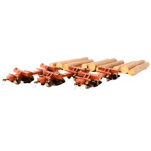 Bachmann® On30 Skeleton Log Cars - 3 Car Set