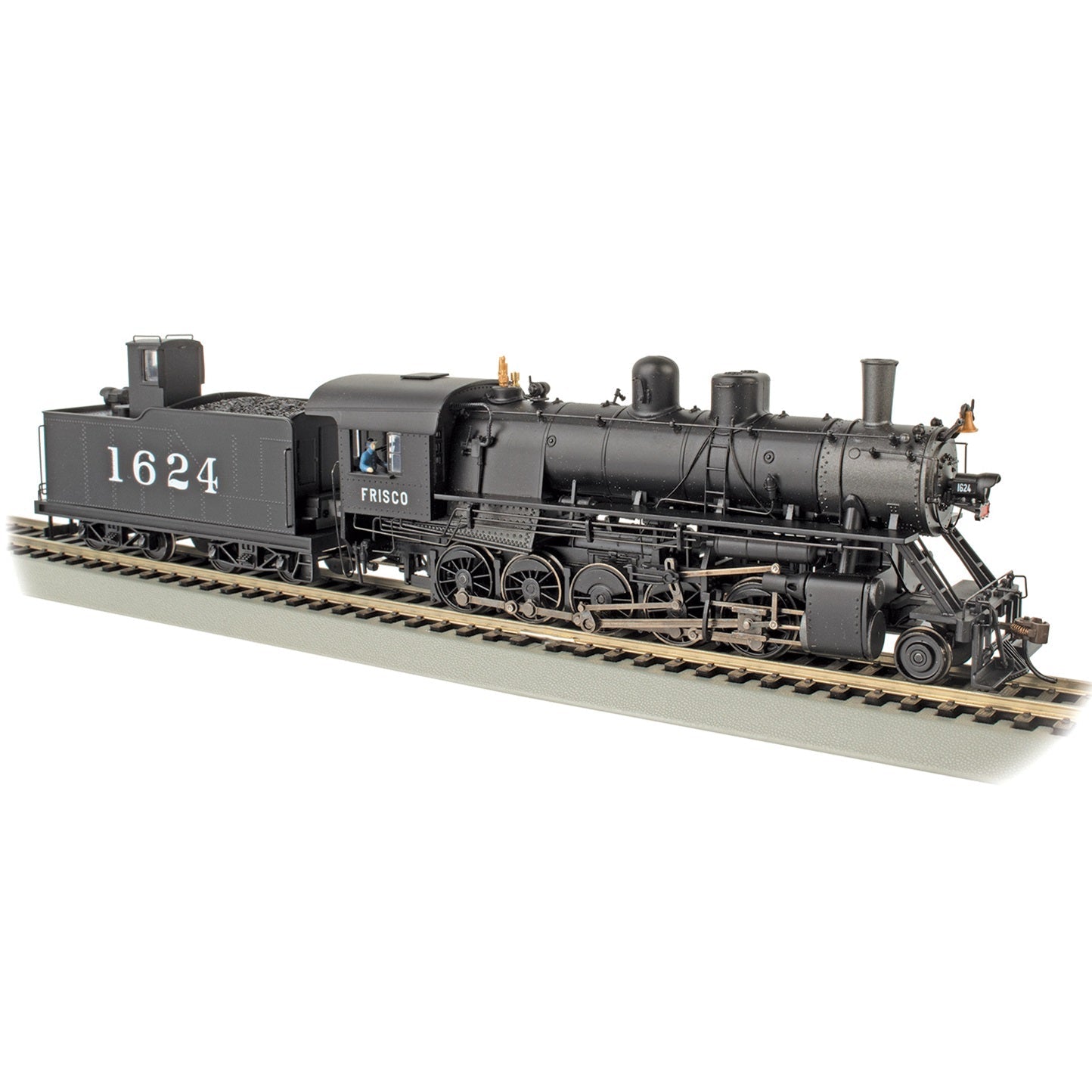 Bachmann Spectrum® 2 - 10 - 0 Russian Decapod Frisco w/Doghouse #1624 - DCC WOWSound, HO Scale - Micro - Mark Locomotives