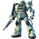 Bandai MS - 06 Zaku II "Mobile Gundam Suit" High Grade Plastic Model Kit, 1/144 Scale