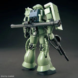 Bandai MS - 06 Zaku II "Mobile Gundam Suit" High Grade Plastic Model Kit, 1/144 Scale