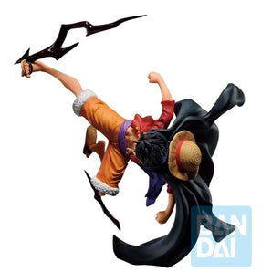 Bandai Spirits Ichibansho Monkey. D. Luffy (Signs of the Hight King) "One Piece" Collectible Figure