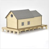 Branchline Milk Shed Kit, HO Scale, By Scientific