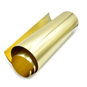 Brass Metal Sheet Roll, 12x30"