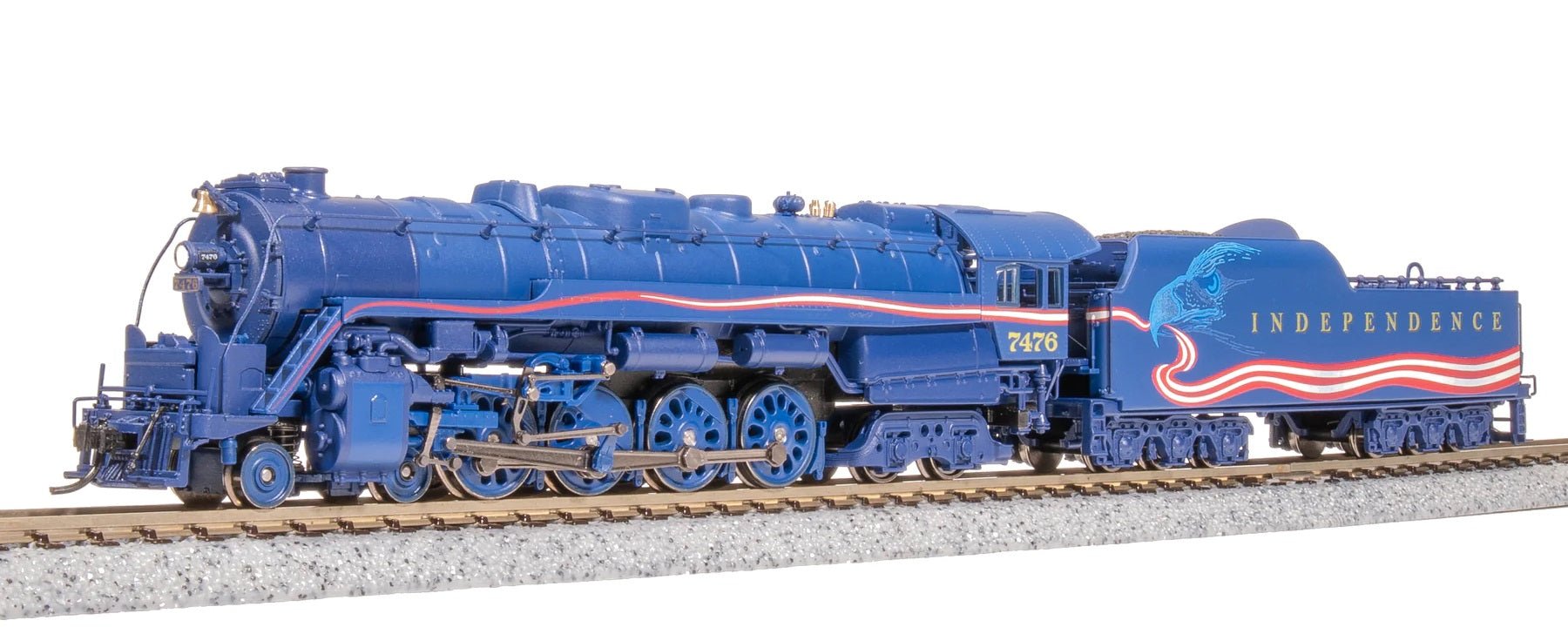 Broadway Limited Reading T1 4 - 8 - 4 Independence Day Fantasy Paint Scheme Paragon4 Sound/DC/DCC Locomotive, N Scale - Micro - Mark Locomotives